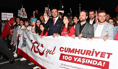 Cumhuriyetin 100. Yılı Beşiktaş’ta coşkuyla kutlandı
